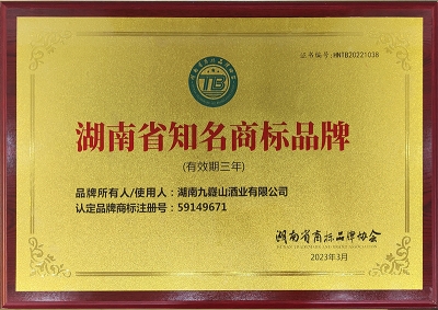 2023年湖南省知名商标品牌